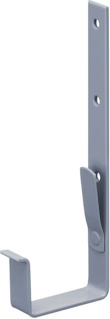 Inefa Rinnenhalter für Kastenrinnen NW 83 aus verzinktem Stahl mit PVC-Beschichtung in Grau - Bild 1