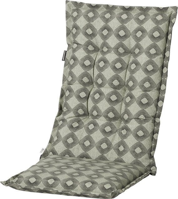 Madison Outdoor Auflage Rondo Grün B: 105 cm, T: 50 cm, wasserabweisend und modern im Design - Bild 1