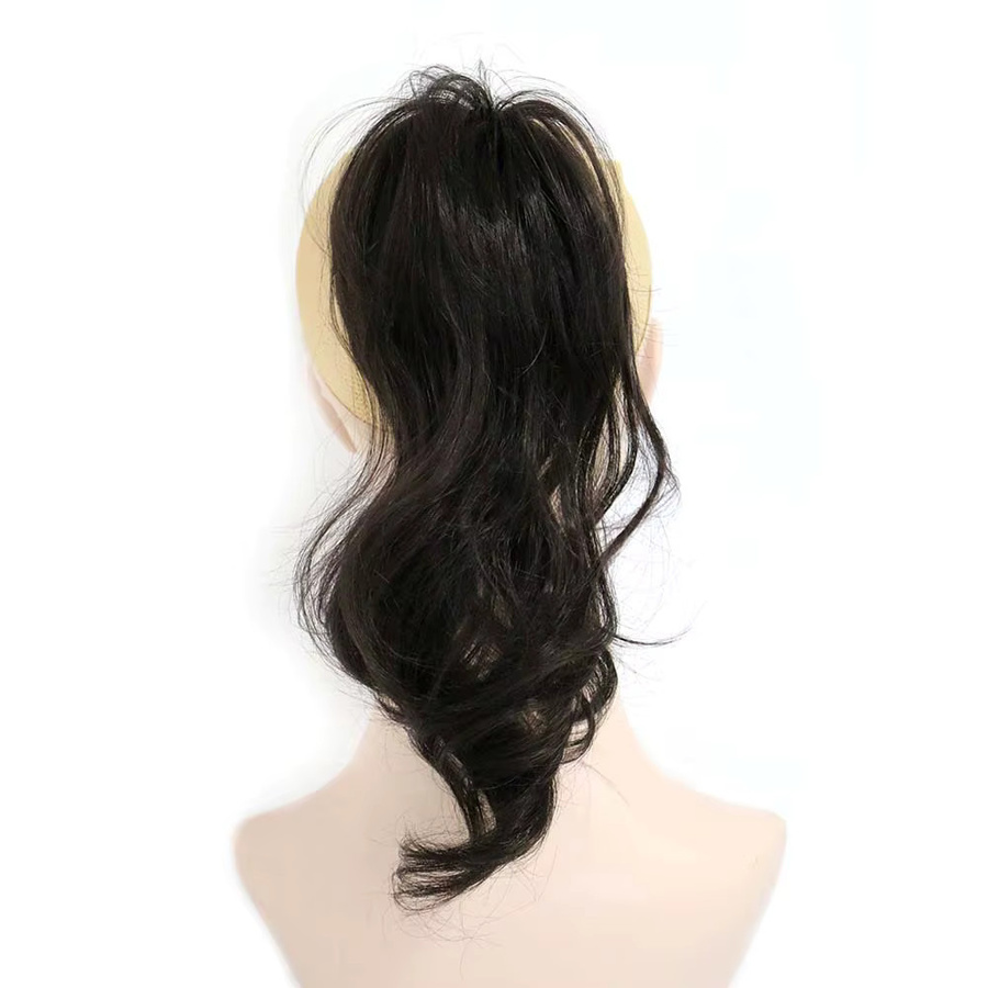 Refeeny Clip-in-Haarverlängerung, synthetisch, gewellt, 30,5 cm - Bild 5