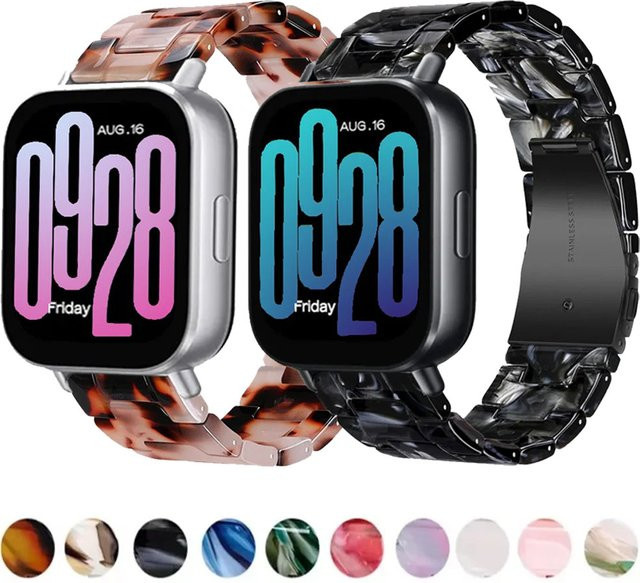 Xiaomi Uhrenarmband Harz, Multicolor, 20mm 22mm - Bild 1