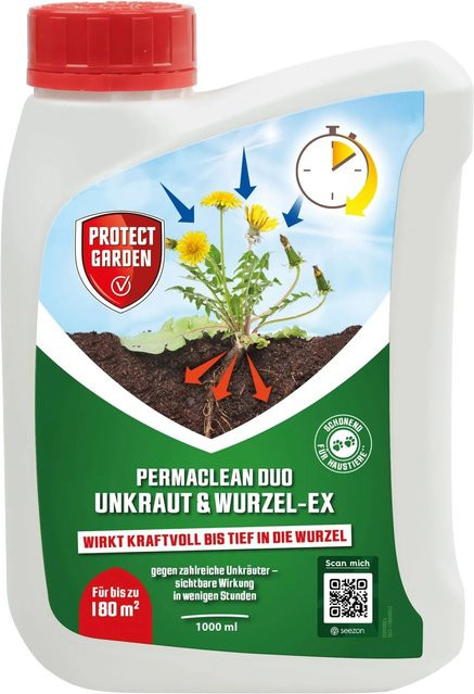 Protect Garden Permaclean Duo Unkraut- und Wurzel-Ex Herbizid ohne Glyphosat - Bild 1