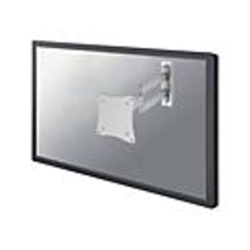 Neomounts FPMA-W830 1fach Monitor-Wandhalterung Silber, für 10 bis 27 Zoll, VESA 75x75 mm - Bild 2