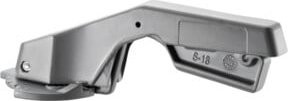 Oventrop Griff DN 150-200 für Absperrklappen in Silber - Bild 1