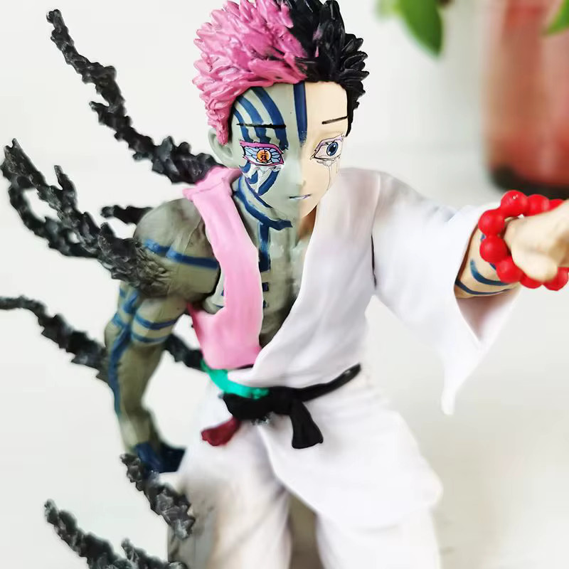 Bandai Demon Slayer Akaza Hakuji, Anime PVC Modell Statue Figur, 13cm - Bild 3