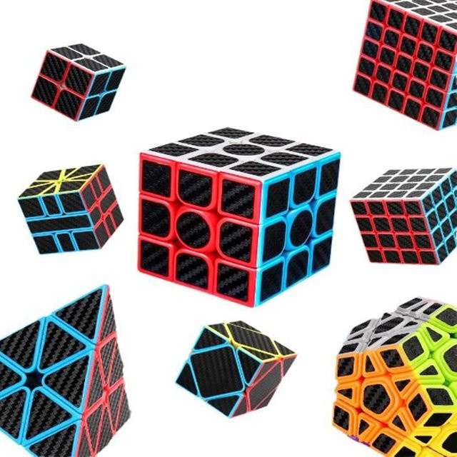 Moyu Meilong Kohlefaserwürfel Puzzle, Bunt / Mehrfarbig - Bild 1