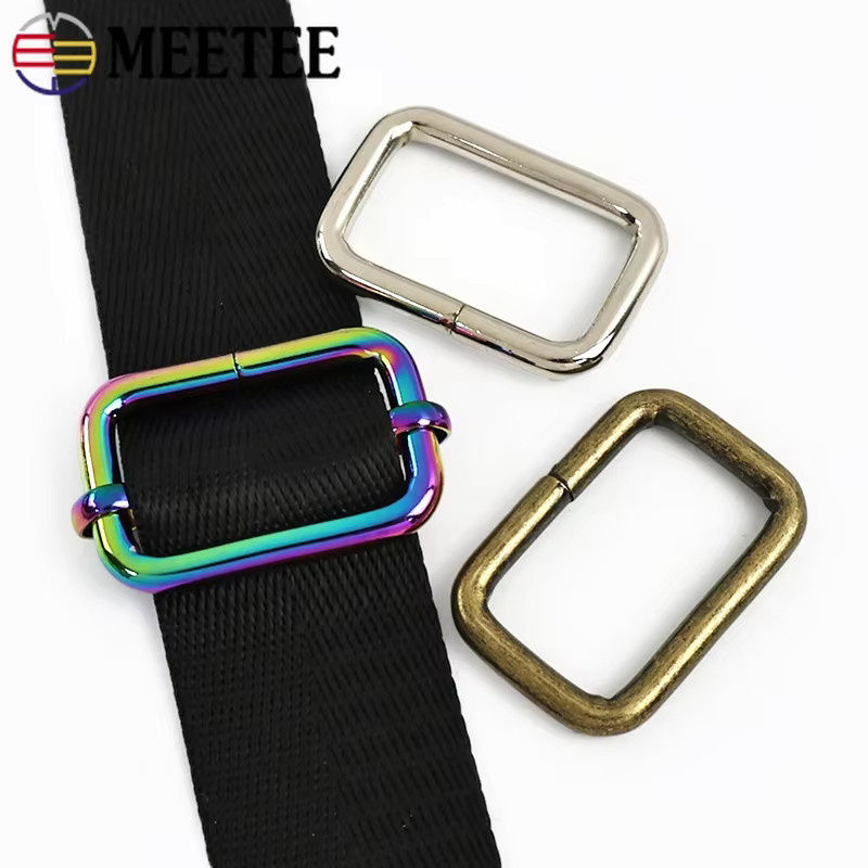 Meetee Metall-Taschenring-Schnalle für DIY-Projekte, 10 oder 20 Stück, Größe 16 bis 50 mm - Bild 4