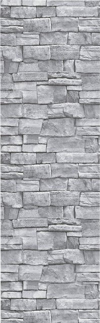 LIVARNO Deko-Folie Mauer Grau, Breite: 45 cm, Länge: 10 m - Bild 1