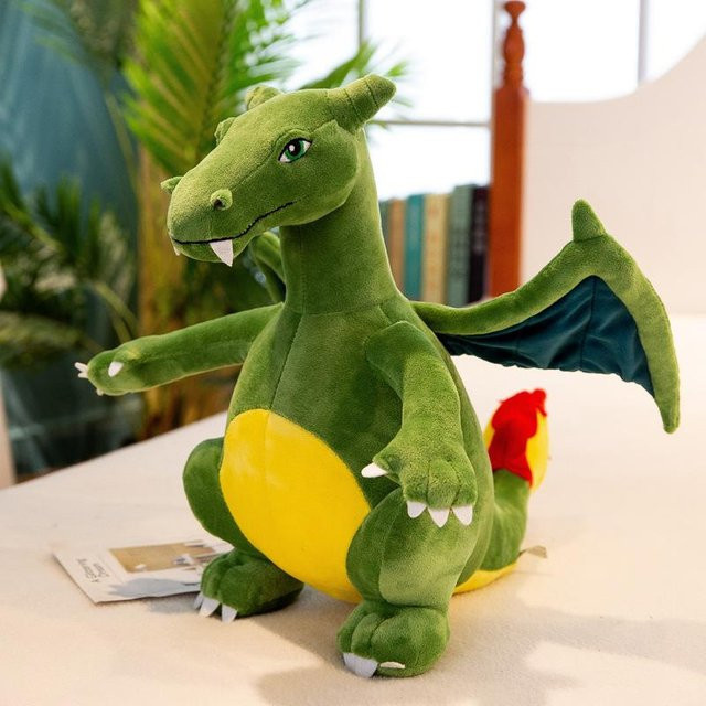 Yiran toy 1 Pokémon Charizard Dragonite, Plüsch, Grün, ab 18 Jahre - Bild 1