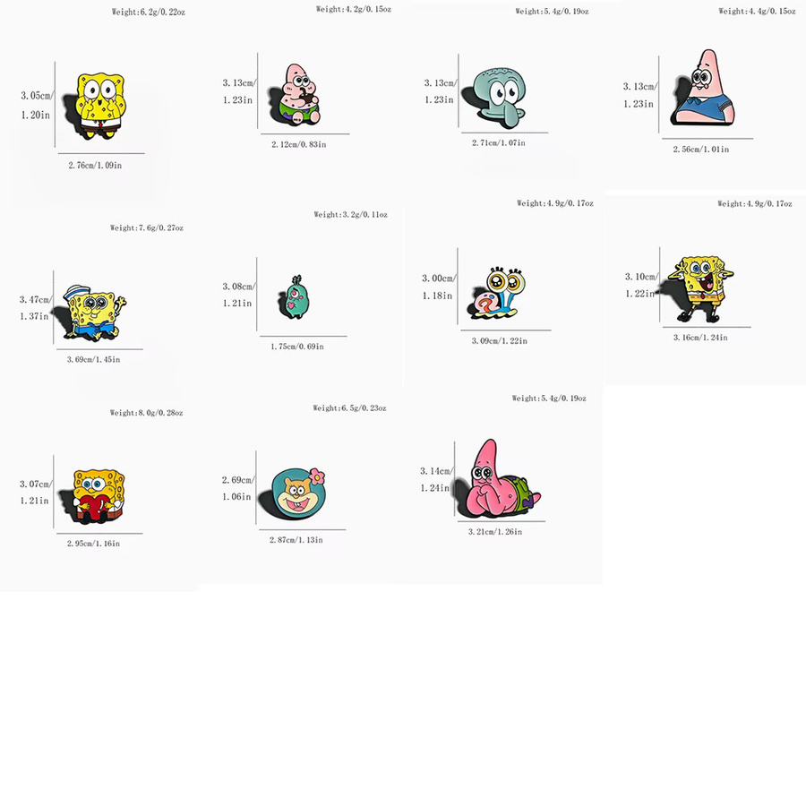 Bandai Emaille-Pin-Set, Anstecknadeln, Unisex - Bild 5