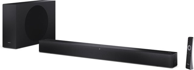 Sharp HT-SBW310 2.1 Soundbar mit kabellosem Subwoofer in Schwarz mit HDMI, Bluetooth und Optical - Bild 1