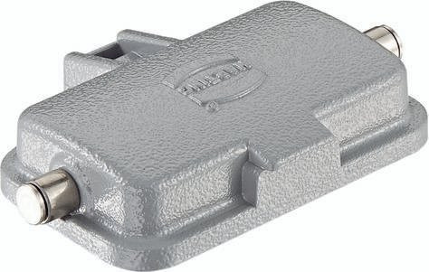 HARTING Abdeckkappe 09300105404 aus Metall in Grau - Bild 1