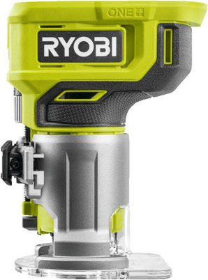 Ryobi Akku-Kantenfräser RTR18-0 in Grün mit 6 Geschwindigkeitsstufen und 6 mm Spanndurchmesser - Bild 1