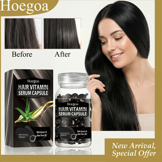 HOEGOA Haar-Vitamin-Serum-Kapseln, 30 Stück - Bild 1