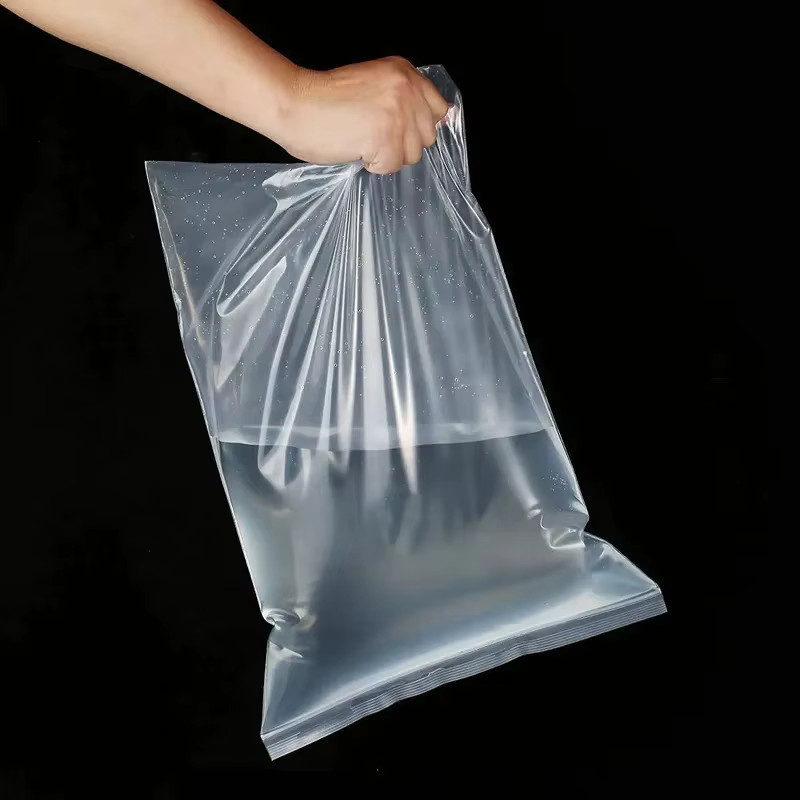 Transparente wiederverschließbare Kunststoff-Aufbewahrungstaschen mit Reißverschluss für kleine Lebensmittelverpackungen, 100 Stück - Bild 5