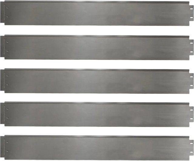 OK-Living Rasenkante Beeteinfassung aus Metall in Silber, 40 m, Höhe: 14 cm, Breite: 100 cm - Bild 2