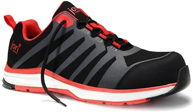 Elten Sicherheitshalbschuh JoRapid Low ESD S3 in Black-Red Gr. 36 - Bild 1