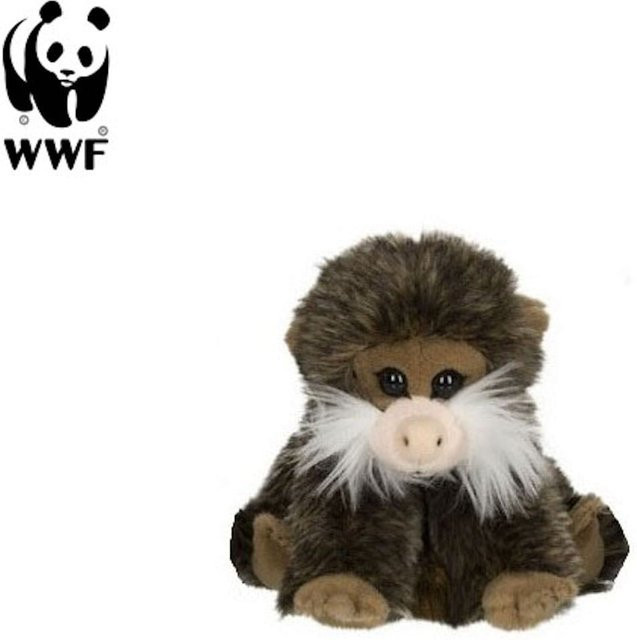 WWF Bartäffchen Plüschtier, Kuscheltier, Braun - Bild 1