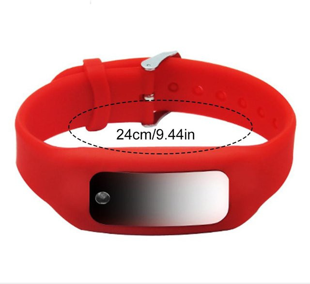 Fishine Antistatisches Armband, Silikon, Unisex, rot - Bild 1
