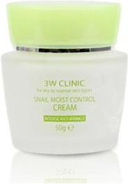 3W CLINIC Snail Moist Control Cream, 50 g, Gesichtspflege - Bild 1