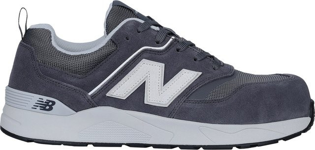 New Balance Sicherheitsschuhe Elite Lite S1 PL aus Leder in Grau-Weiß Gr. 46,5 - Bild 1