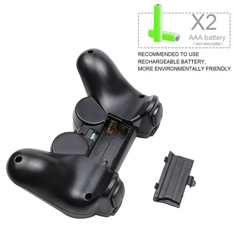 SMVP Kabelloser 2,4GHz Gamepad in Schwarz für PC und Android TV, kompatibel mit M8, GD10 und X2 Videospielkonsolen - Bild 2