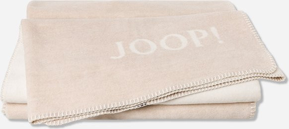 Wohndecke JOOP! UNI-DOUBLEFACE in Chateau-Natur, beige, reversibel - Bild 1
