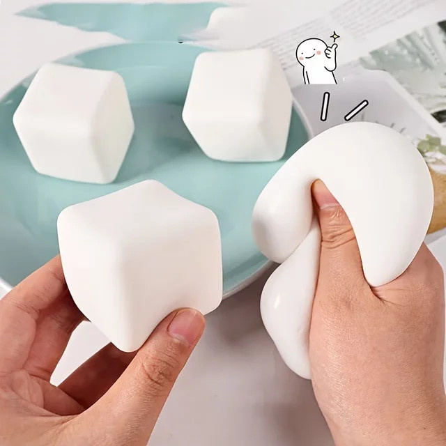 small foot Squishy Tofu Stressbälle, Knetwasserbälle, Großpackung - Bild 1