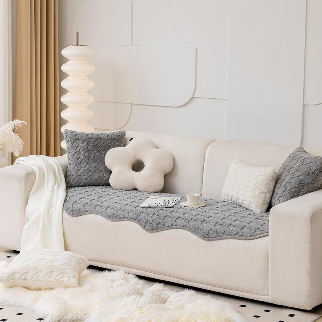Super Six Kaninchen Plüsch Sofa Kissen in unregelmäßiger Form, B/B/B: 90 x 90 x 90 cm - Bild 1
