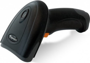 Newland HR11 Aringa Handscanner 1D CCD Kit in Schwarz mit USB und RS232 Anschluss inklusive USB-Kabel und Standfuß - Bild 1