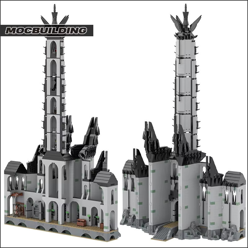 MOCBUILDING Die Ringe UCS Minas Morgul, Bausteine Modell Kit - Bild 2