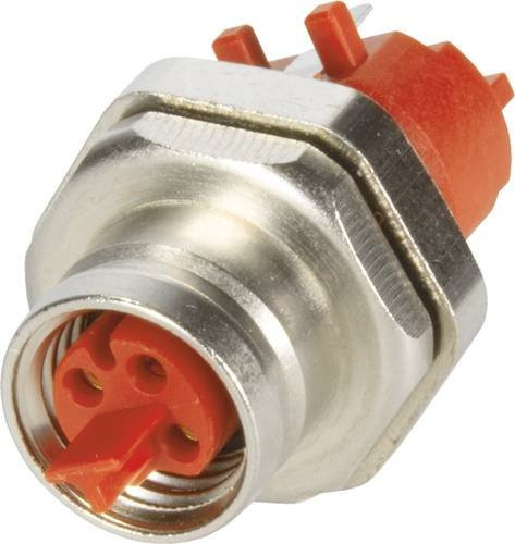HARTING Leiterplattensteckverbinder 21023412431 aus Messing in Orange mit 4 Polen - Bild 1
