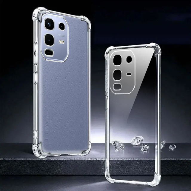 Transparente TPU-Silikonhülle für Infinix Note 50s und Infinix Note 50S 5G - Bild 1