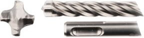 Makita Nemesis II SDS-Plus Steinbohrer mit Carbide-Spitze für Beton und Stein, Farbe: Silber, Durchmesser: 8 mm, Länge: 46,5 cm - Bild 1