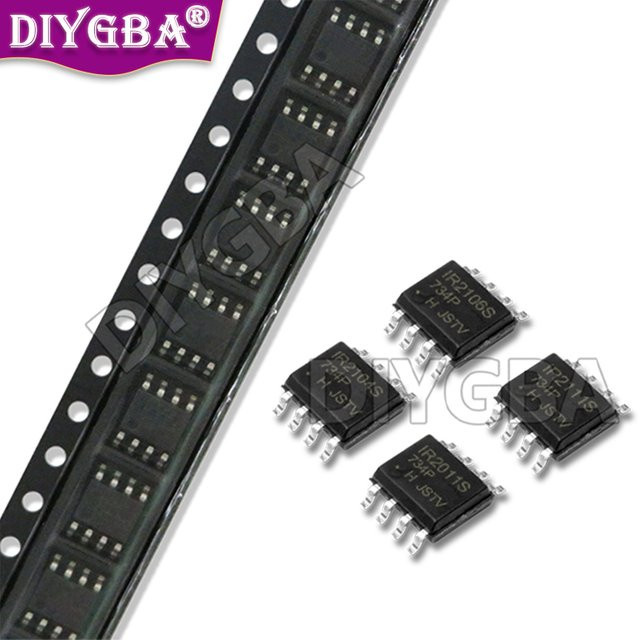 5 Stück IR2106S SOP-8 Chipsatz in Schwarz von DIYGBA - Bild 1