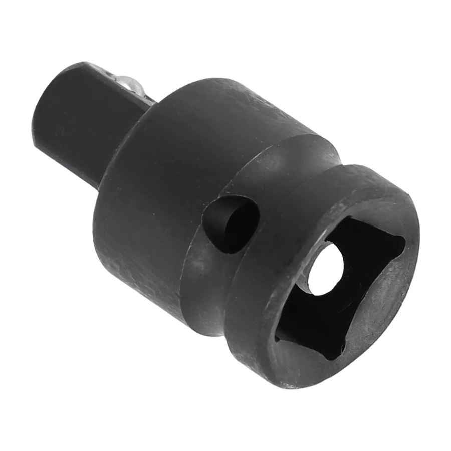 VIBRATITE Schlagschrauber Adapter-Set in Schwarz mit 1/4, 3/8, 1/2 und 3/4 Zoll Steckschlüssel-Verbindungsstücken für Reparaturarbeiten - Bild 2