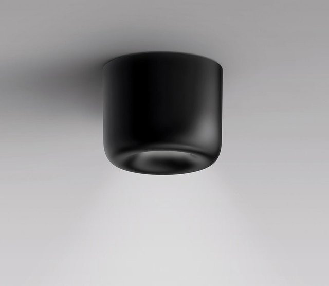 Serien Lighting Cavity Ceiling L LED-Deckenstrahler in Schwarz mit Glas-Streuscheibe, dimmbar, Warmweiß 2700K - Bild 1