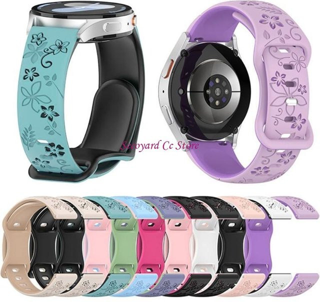 N3UC Uhrenarmband Silikon, Bicolor, Unisex - Bild 1
