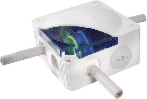 Wiska Abzweigkasten mit Vergussmasse Grau IP68 B/T/H: 8,5 x 8,5 x 5,1 cm - Bild 1