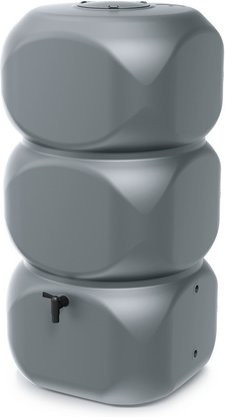 Regenwassertank PROSPERPLAST Waterform, Grau, 320 l, B: 118 cm, H: 58 cm, T: 58 cm - Bild 1