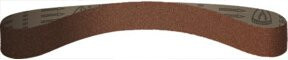 Klingspor Schleifband LS 309 für Metall und Holz, Korn 100, Farbe Braun, B: 2,8 cm, L: 53,3 cm - Bild 1