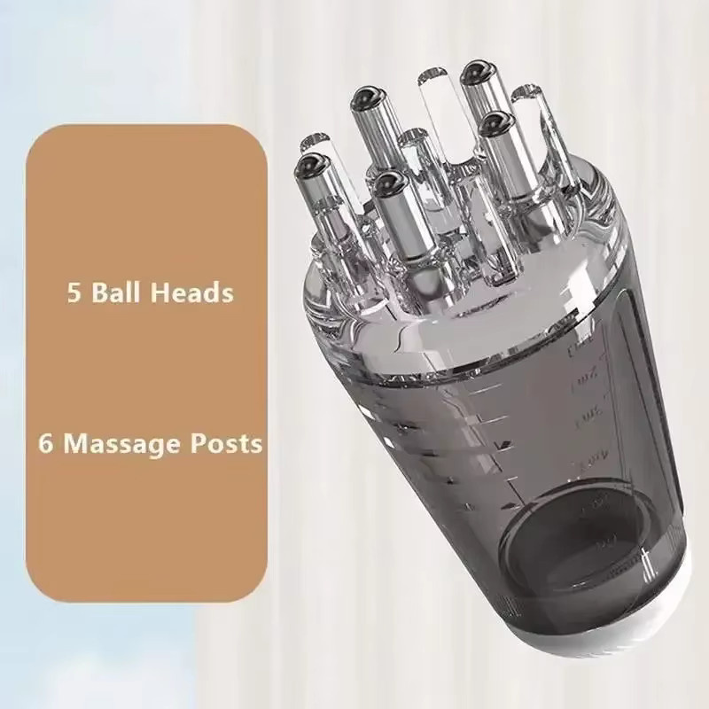 2-teiliges Haarfärbe-Werkzeugset, Haaröl-Applikatorflasche und Haarkamm - Bild 2