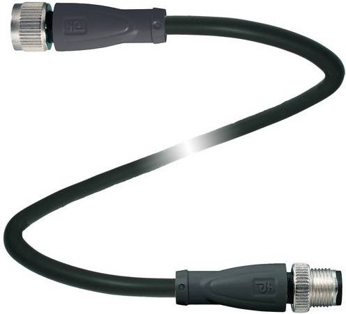 Pepperl+Fuchs 70101473 Sensor-Aktor-Steckverbinder konfektioniert, Farbe: Schwarz, Polzahl: 5, Länge: 1,5 m - Bild 1