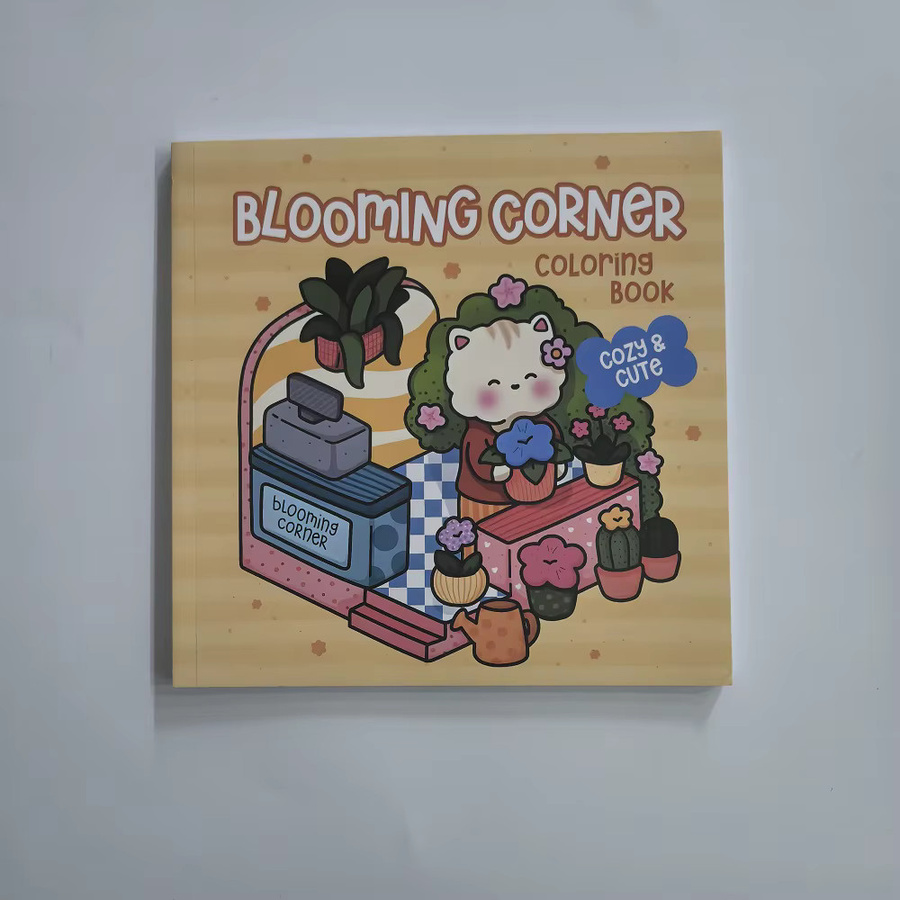 Blooming Corner Malbuch für Erwachsene in Mehrfarbig - Bild 2