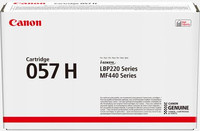 Canon 057 H Original Tonerpatrone Schwarz für i-SENSYS LBP223dw, LBP226dw, LBP228x, MF443dw, MF445dw, MF446x, MF449x (3010C002) - Bild 1