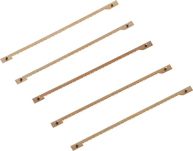 LUX-TOOLS Stiftsägeblätter aus Stahl für Holz, Silber, Durchmesser: 75 mm - Bild 1