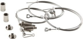 Ridi-Leuchten Y-Seilpendel ZSP-FPL aus Metall mit höhenverstellbarem Kabel - Bild 1
