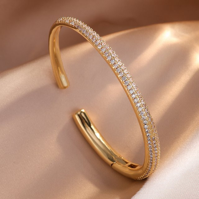 Yupsk Armband, 750 Gold, Zirkonia, Damen - Bild 1