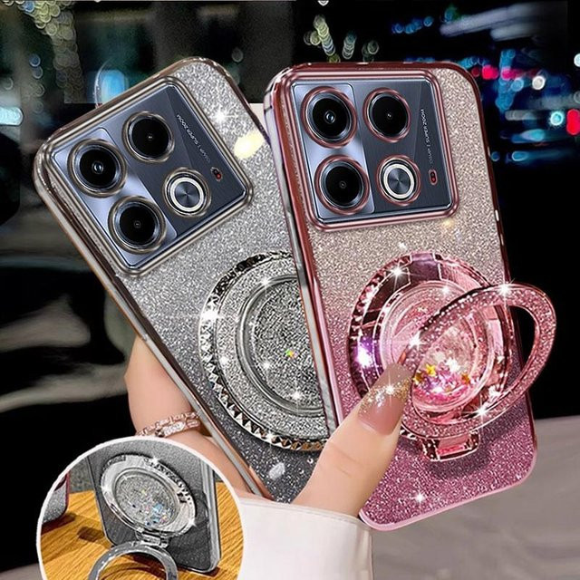 Schutzhülle mit Lanyard für Infinix Note 40, Note 40 Pro, Note 40 Pro Plus, Note 50 Pro und Note 50 Pro Plus in Pink - Bild 1