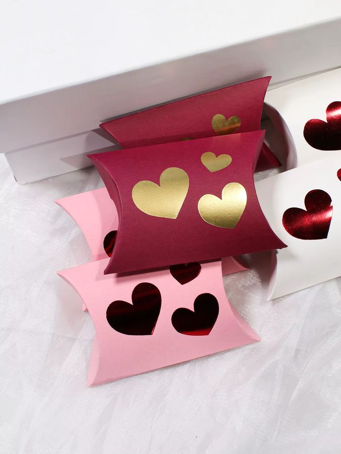 RMTPT Geschenkbox in Liebeskissenform für Valentinstag und Hochzeiten - Bild 2