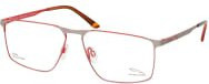 Jaguar 33626 Korrektionsbrille, Vollrand, Rechteckig, Metall, Silber, Grau, Herren - Bild 1